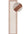 Bordered Living Room rug, terra-cream colours, stain-resistant and non-shedding