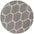 Trellis Design Thick Shaggy Area Rugs Grey