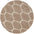 Trellis Design Thick Shaggy Area Rugs Beige