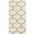 Trellis Design Thick Shaggy Area Rugs Ivory Beige