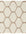 Trellis Design Thick Shaggy Area Rugs Ivory Beige