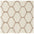 Trellis Design Thick Shaggy Area Rugs Ivory Beige
