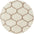 Trellis Design Thick Shaggy Area Rugs Ivory Beige