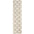 Trellis Design Thick Shaggy Area Rugs Ivory Beige