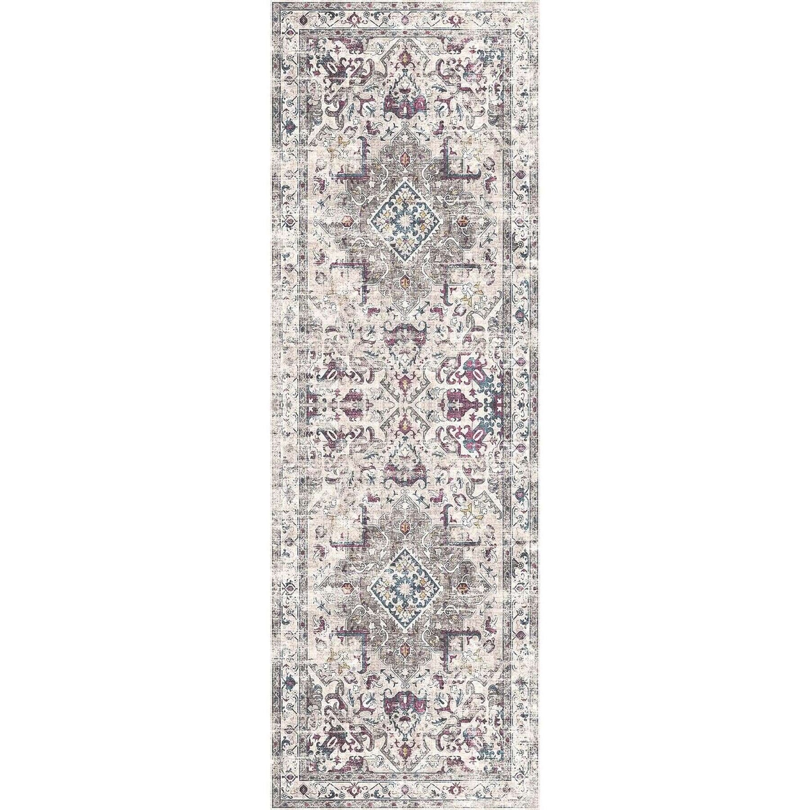 Ultra Soft Machine Washable Rug | Persian Inspired | Bahala