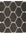 Trellis Design Thick Shaggy Area Rugs Dark Grey