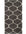 Trellis Design Thick Shaggy Area Rugs Dark Grey