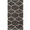 Trellis Design Thick Shaggy Area Rugs Dark Grey
