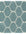 Trellis Design Thick Shaggy Area Rugs Duck Egg Blue