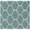 Trellis Design Thick Shaggy Area Rugs Duck Egg Blue