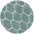 Trellis Design Thick Shaggy Area Rugs Duck Egg Blue