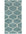 Trellis Design Thick Shaggy Area Rugs Duck Egg Blue