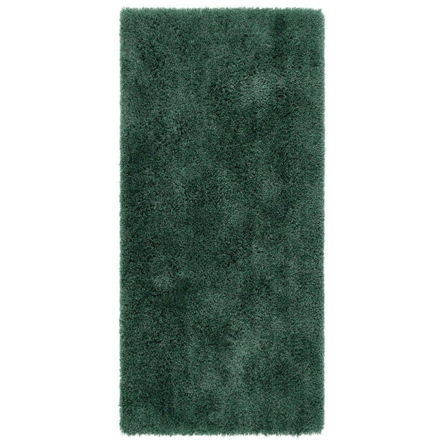 Chicago Forest Green Shaggy Rug