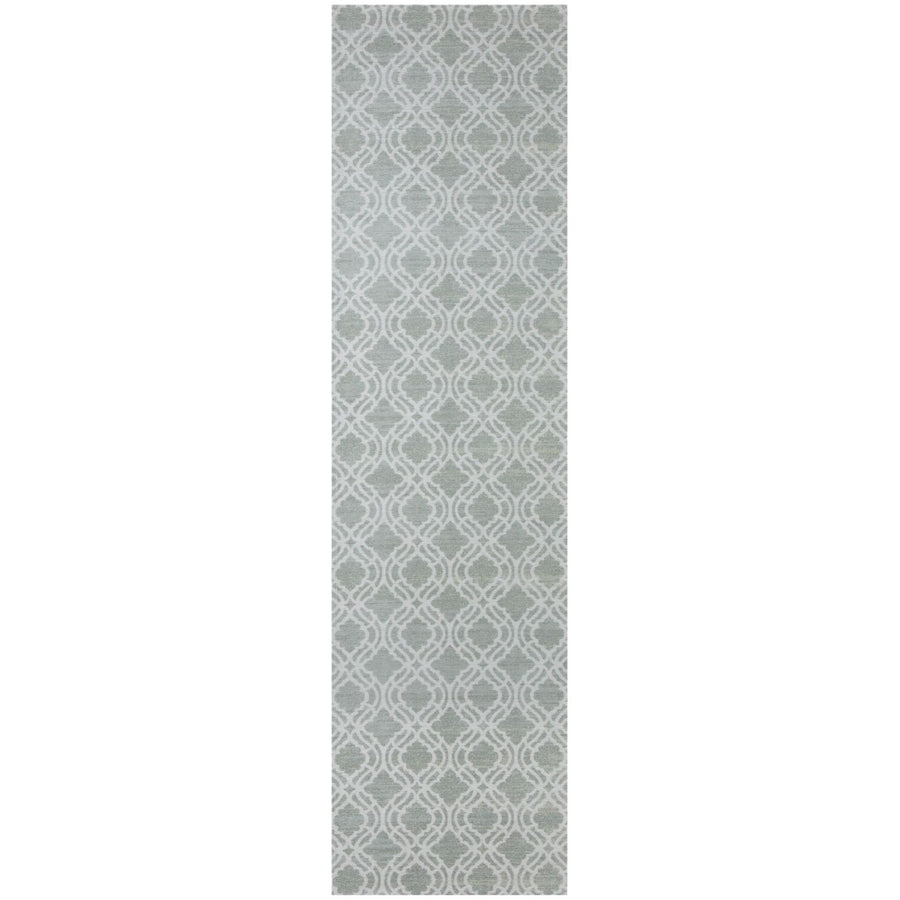 Machine Washable Flatweave Moroccan Rug Green