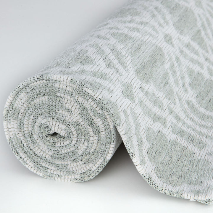 Machine Washable Flatweave Moroccan Rug Green