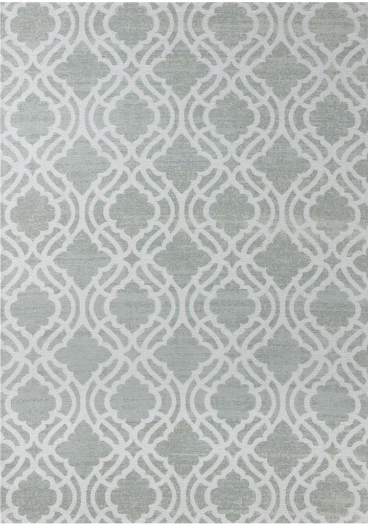 Machine Washable Flatweave Moroccan Rug Green