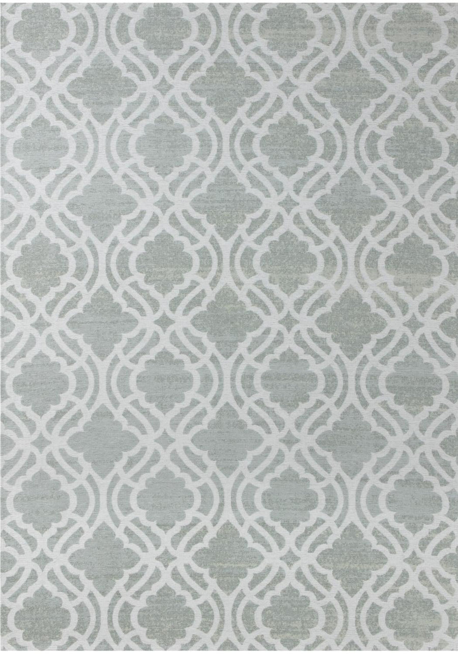 Machine Washable Flatweave Moroccan Rug Green