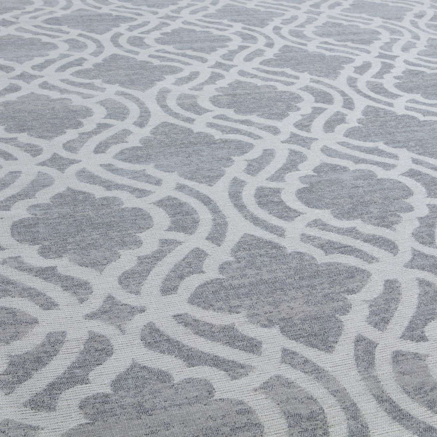 Machine Washable Flatweave Moroccan Rug Grey