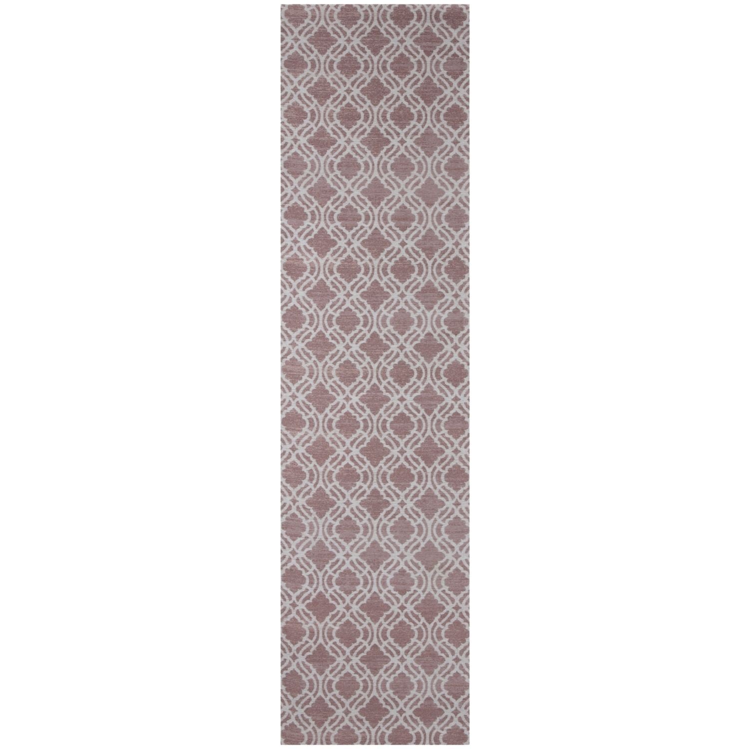 Machine Washable Flatweave Moroccan Rug Pink