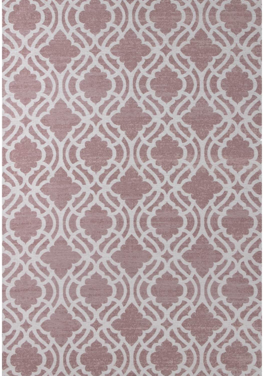 Machine Washable Flatweave Moroccan Rug Pink