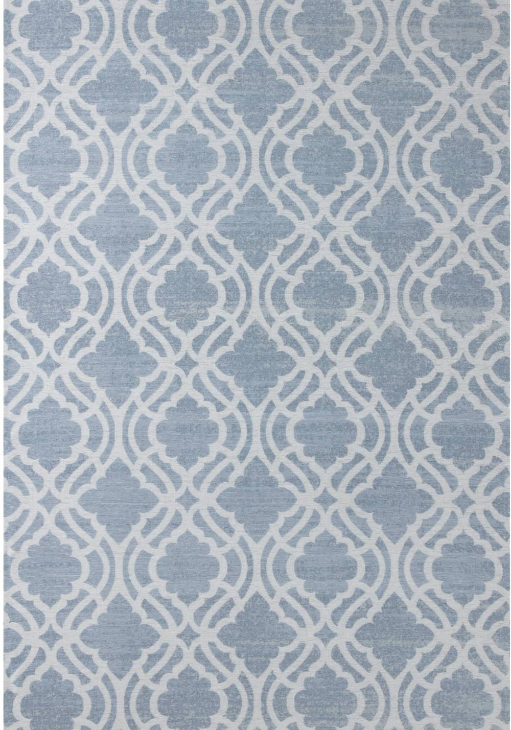 Machine Washable Flat-weave Moroccan Rug Blue