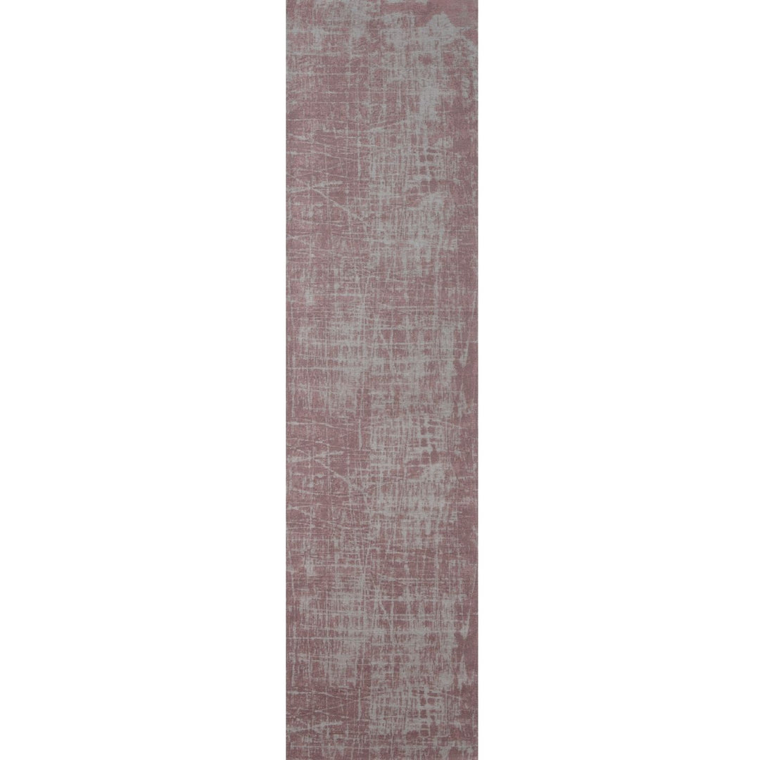 Machine Washable Flatweave Rug in Pink