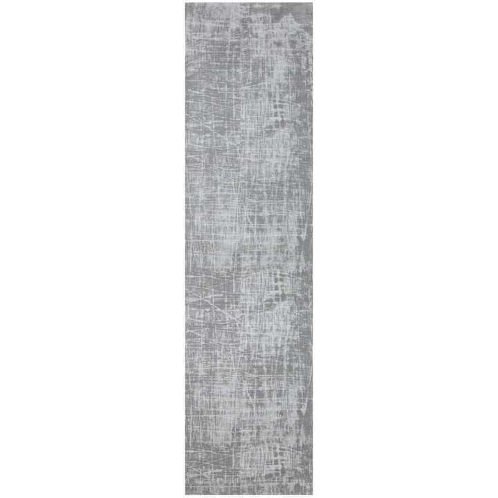 Machine Washable Flatweave Rug in Grey