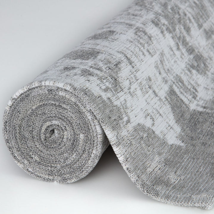Machine Washable Flatweave Rug in Grey