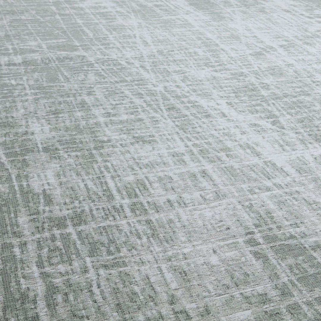 Machine Washable Flatweave Rug Striped Green | The Rugs
