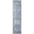 Machine Washable Flatweave Rug Medallion in Blue