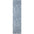Machine Washable Flatweave Rug Abstract Blue