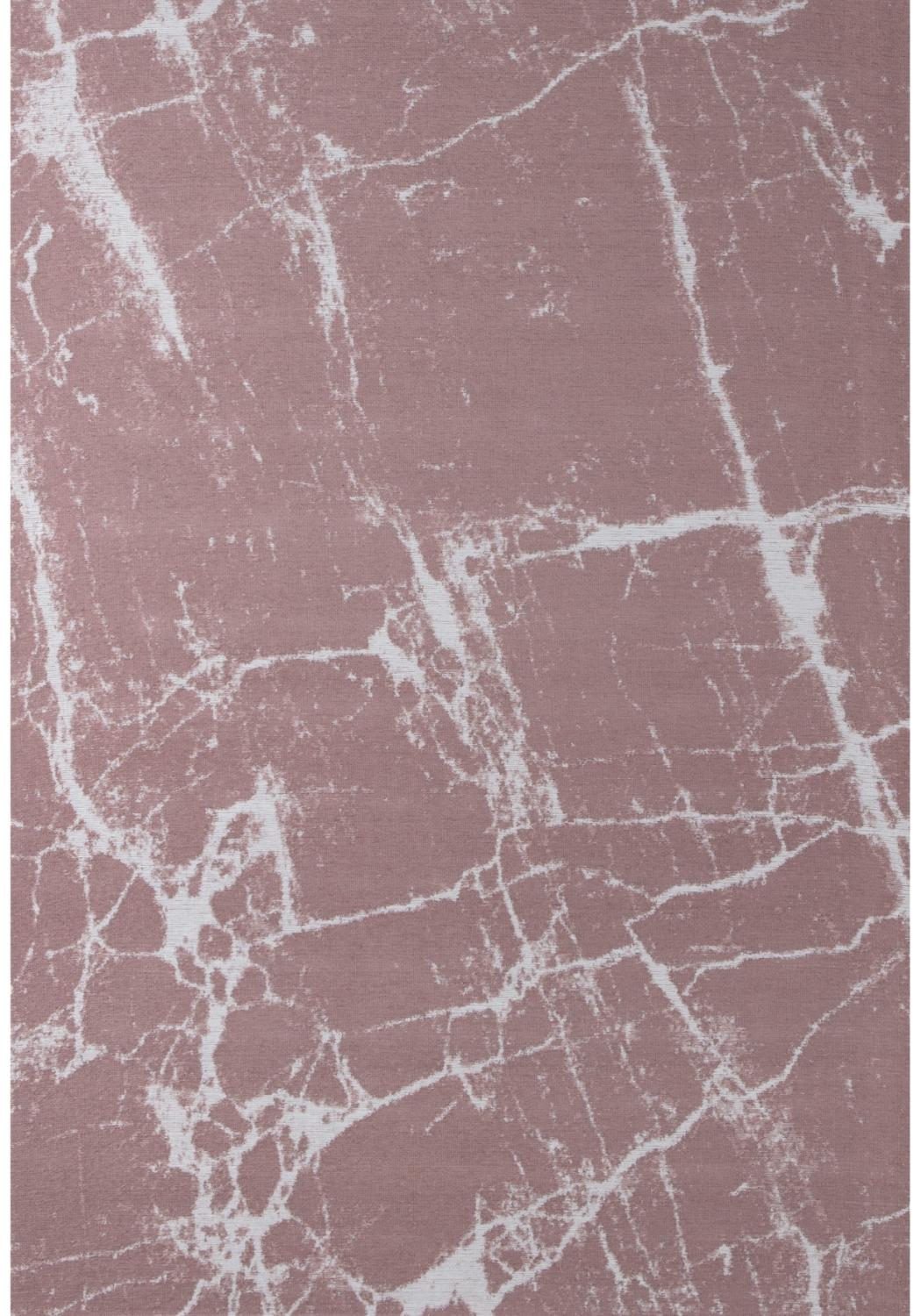 Machine Washable Flatweave Rug Abstract Pink