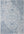 Machine Washable Flatweave Rug Oriental in Blue