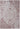 Machine Washable Flatweave Rug Oriental in Pink
