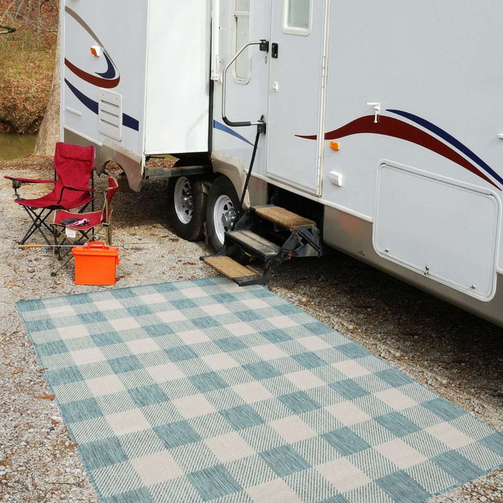 Ecology Outfoor Aqua Rug Weather-Proof
