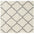 Moroccan Design Thick Shaggy Area Rugs Ivory