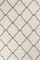 Moroccan Ivory Shaggy Rug | 700