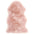 Genuine Rose Sheepskin Faux Fur Rug | Luxurious Home Decor
