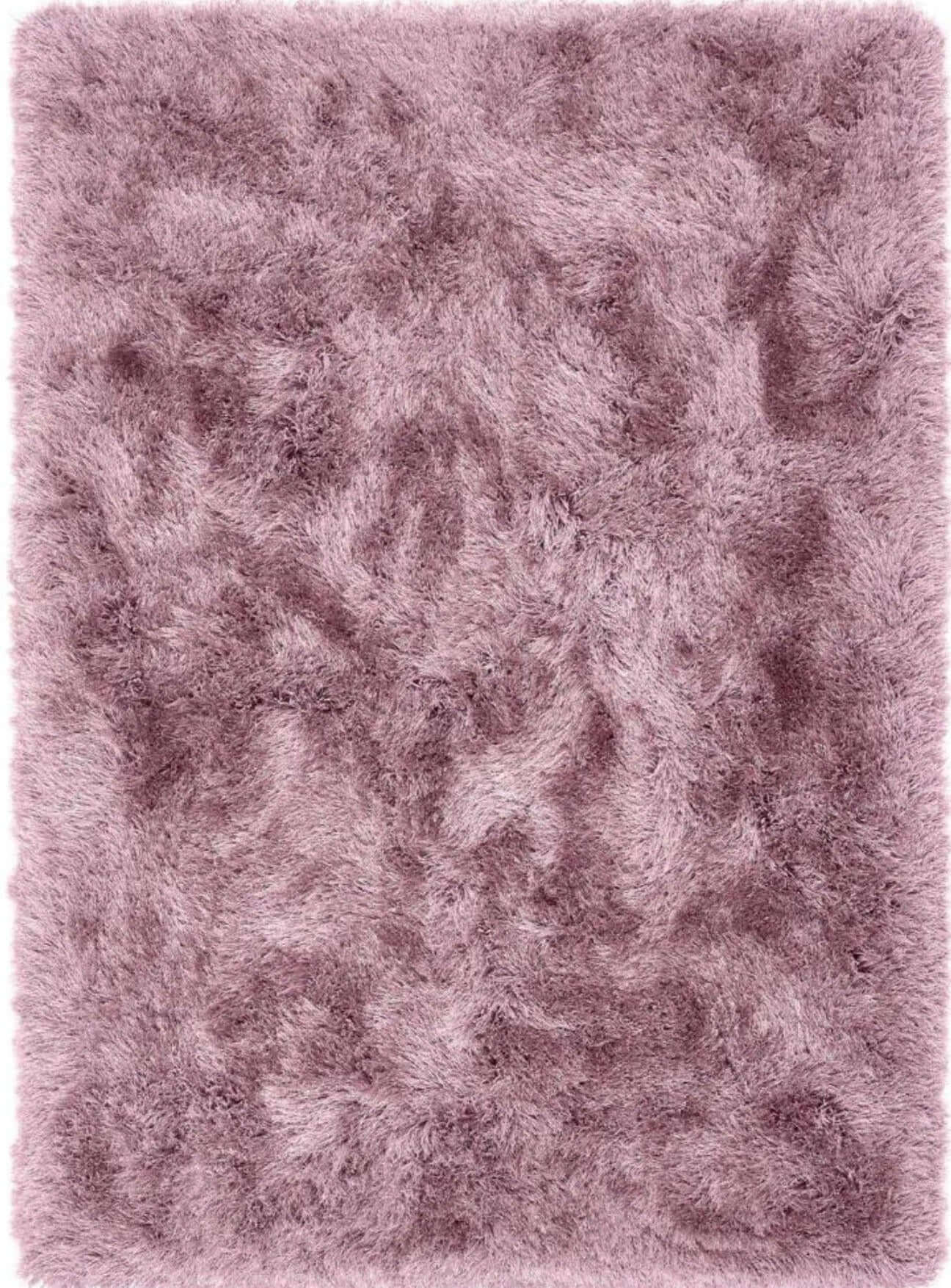 Extravagance Lilac Shaggy Rug | 60's Glamour Style |The Rugs