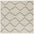 Elegant Moroccan Pattern Grey Ivory Rug Suitable for Floor heating