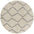 Elegant Moroccan Pattern Grey Ivory Rug Suitable for Floor heating