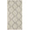 Elegant Moroccan Pattern Grey Ivory Rug Suitable for Floor heating