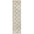Elegant Moroccan Pattern Grey Ivory Rug Suitable for Floor heating
