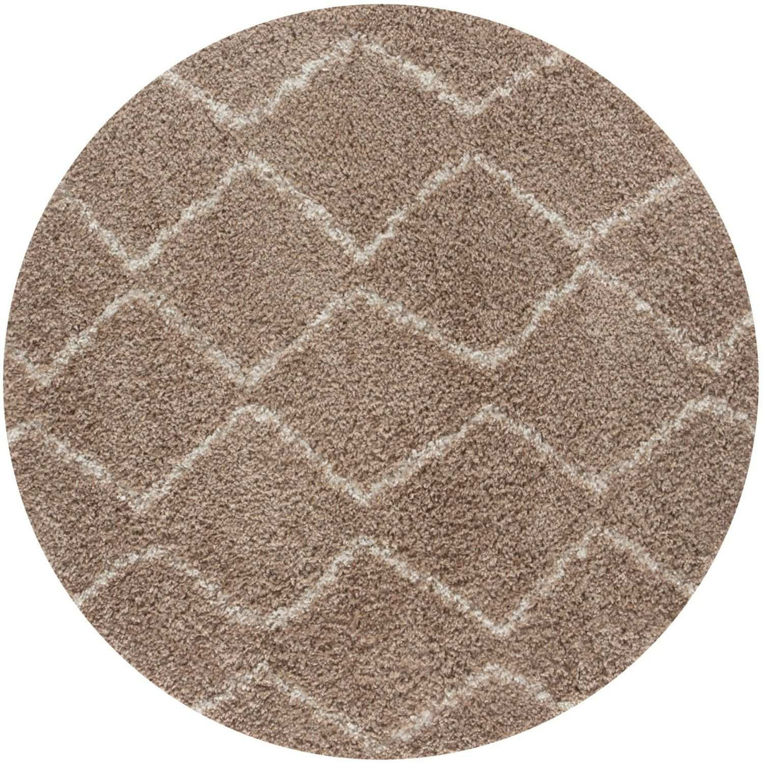 Shaggy rug Beige colour High Quality Elegant Moroccan Pattern