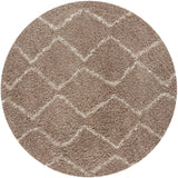 Shaggy rug Beige colour High Quality Elegant Moroccan Pattern