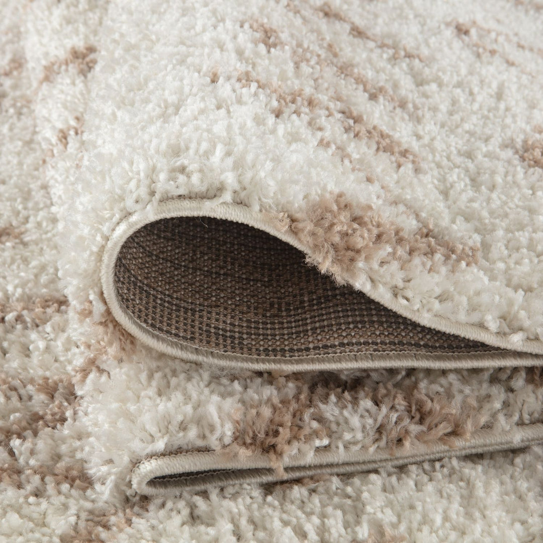 Ivory Beige colours Moroccan rug High Quality Suitable for Floor heating