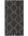 Shaggy Dark grey rug High Qualit Elegant Moroccan Pattern Suitable for Floor heating