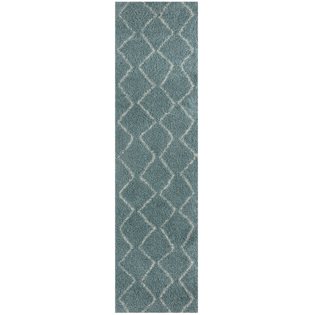 Moroccan-style thick shaggy rug, With a deep 30 mm pile, non-shedding, pet-friendly