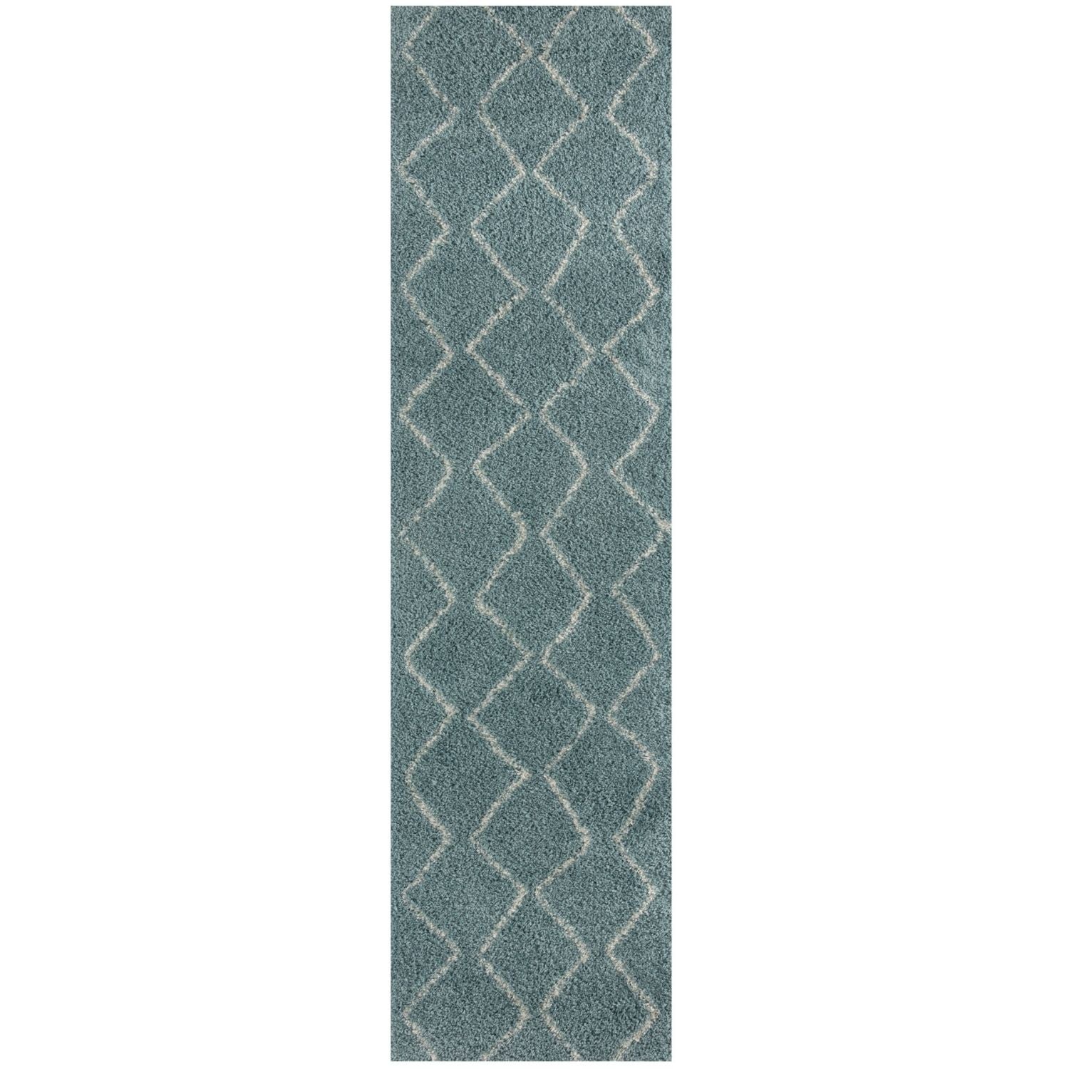 Moroccan-style thick shaggy rug, With a deep 30 mm pile, non-shedding, pet-friendly