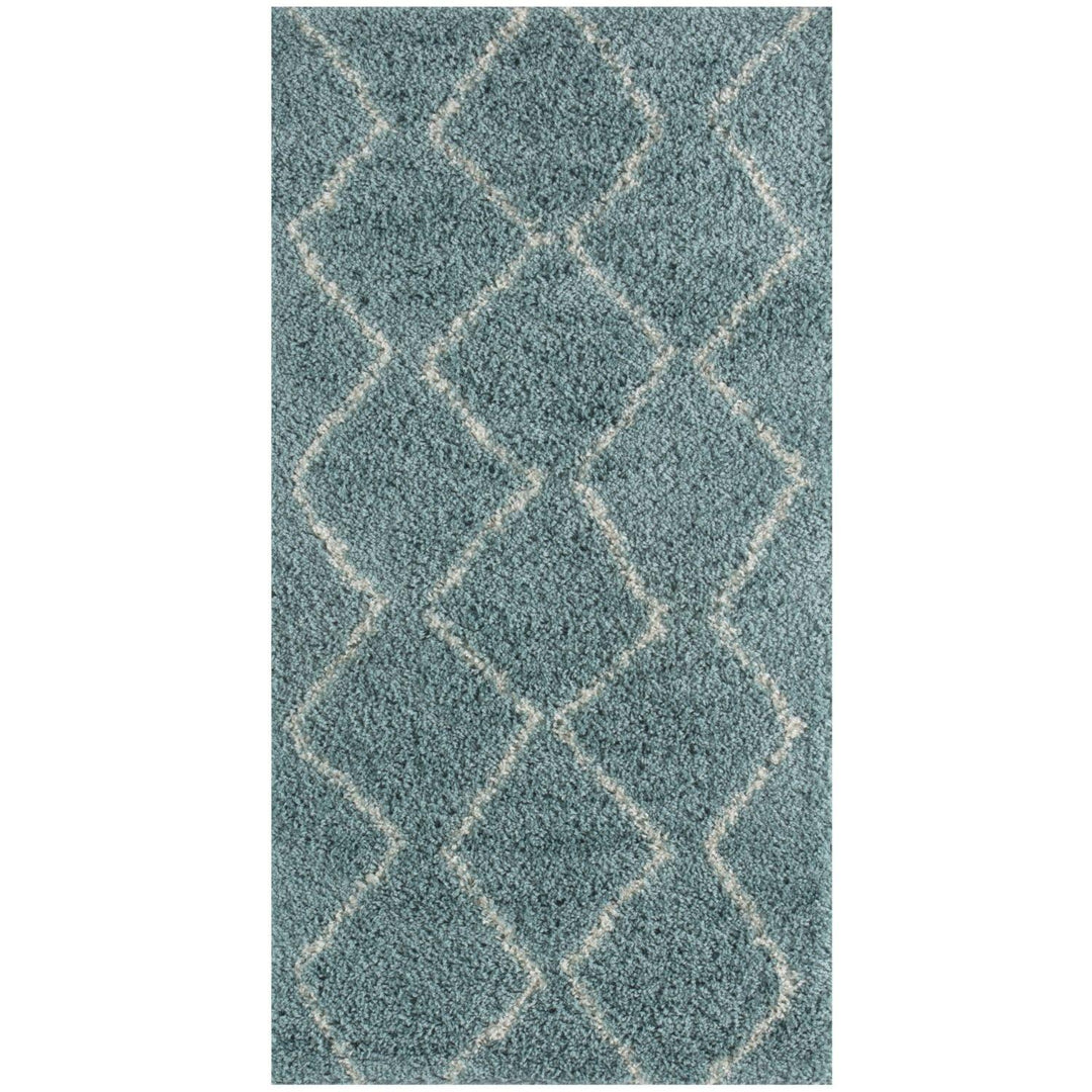 Moroccan-style thick shaggy rug, With a deep 30 mm pile, non-shedding, pet-friendly